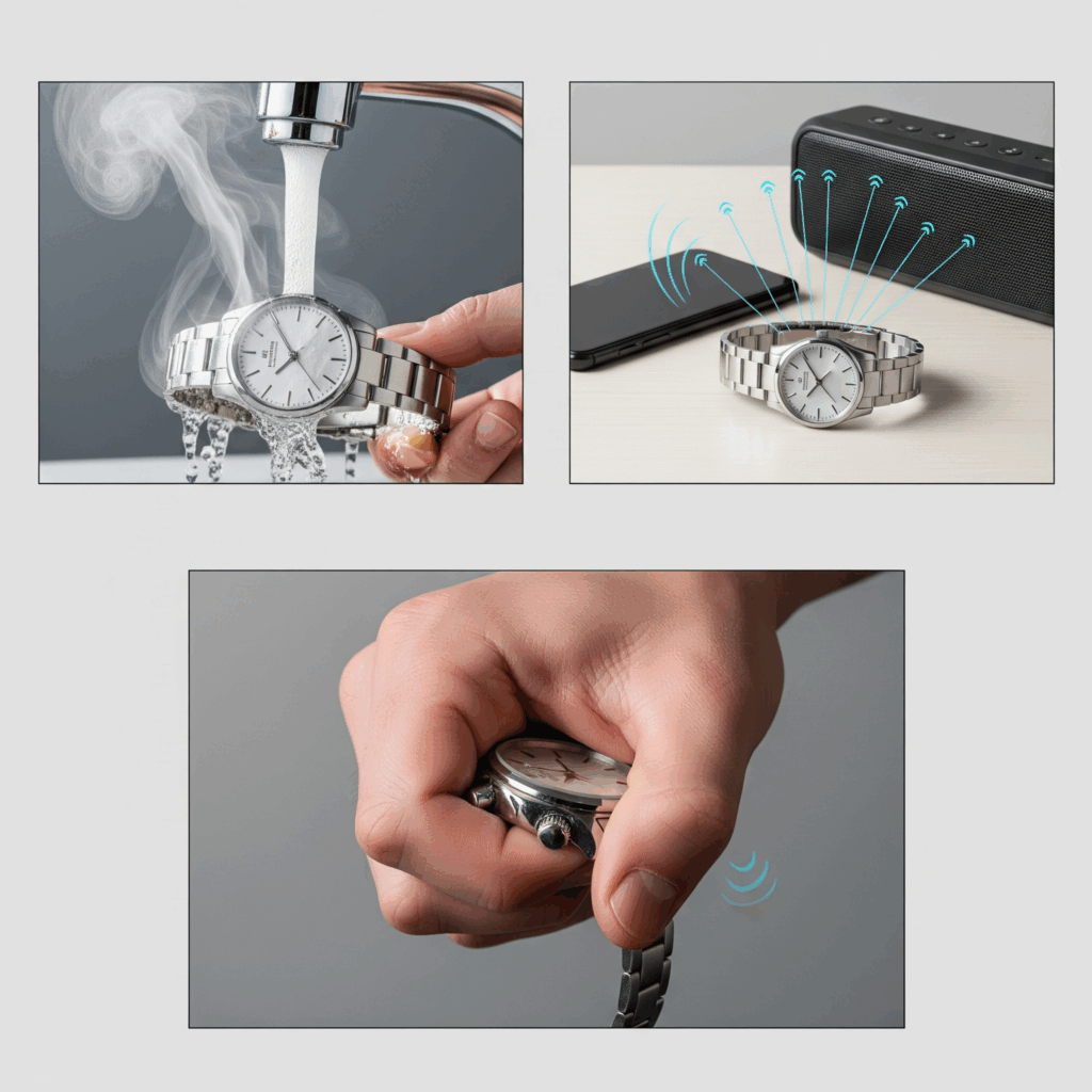 腕時計の故障を防ぐために気をつけるべきポイント